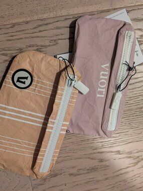 ALOHA Collection × Vuori Mini Pouch Set of 2 – Splash-Proof, New with Tags